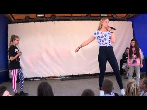 Street Dance: Battle Hip-Hop Сакура vs Соня (kids beginners). Dance School SOL