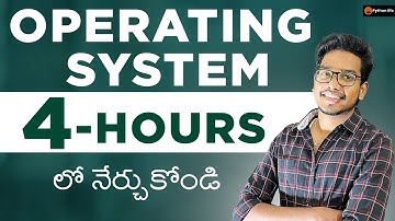 Operating System Full Tutorial in Telugu | Operating System Course in Telugu | Os in Telugu