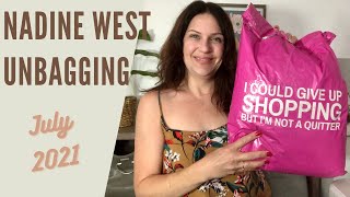 Nadine West Unbagging &amp; Clothing Try On 🌞 July 2021 Unboxing