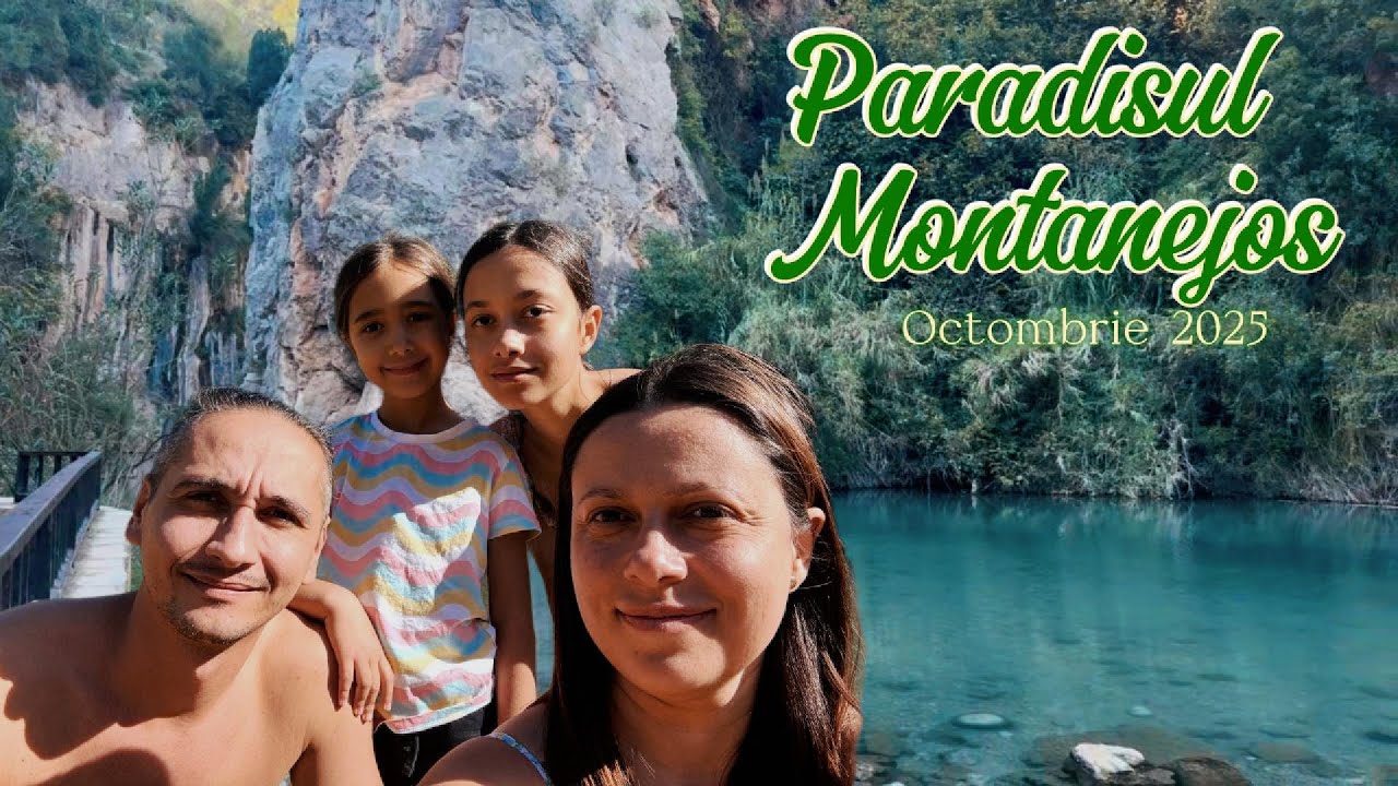 Paradisul Montanejos în octombrie | Băile termale naturale din Valencia 🌿💙