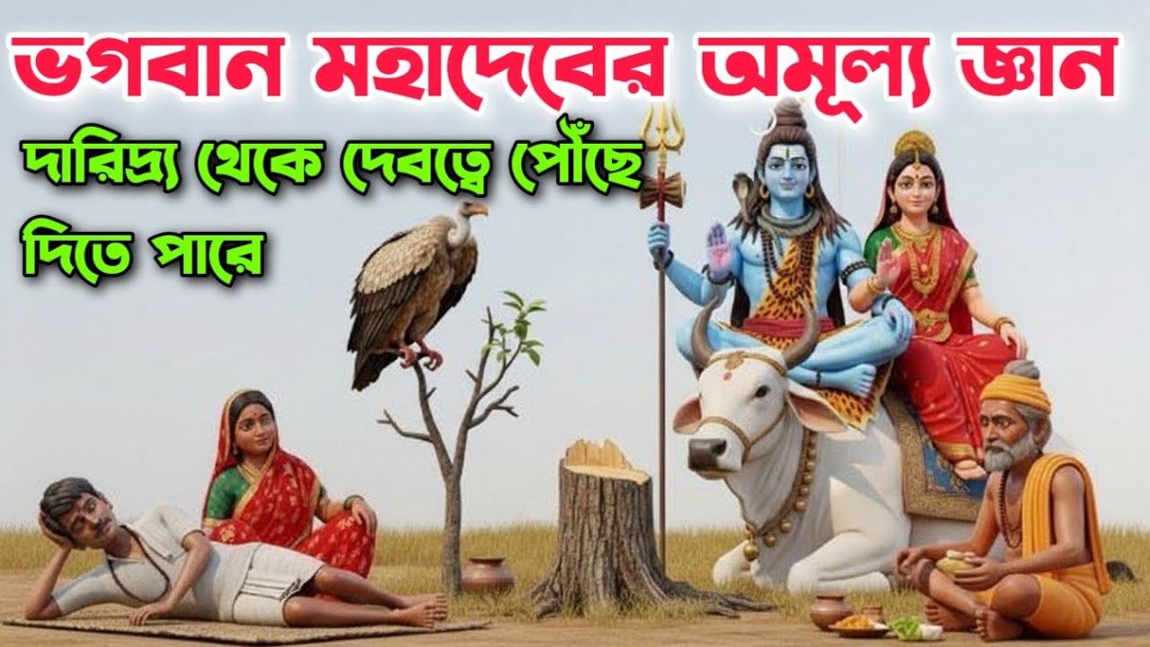 🔱 ভগবান শিবের অমূল্য জ্ঞান। তোমরা অবশ্যই একবার শিবের ৩টি অমৃত বাণী শুনুন 🔱