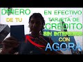 Consigue DINER0 en EFECTIV0 de tu TARJETA de CREDIT0 con la Tarjeta AG0RA | Soy Centurión