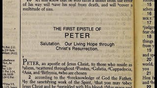1st Peter NASB (w/ text & choir)