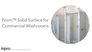 Prism™ Solid Surface for Commercial Washrooms