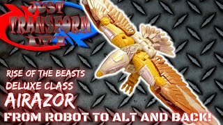JUST TRANSFORM IT!: Rise of the Beasts Deluxe Airazor