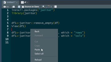 R tutorial: Automatically delete rows and columns of missing data