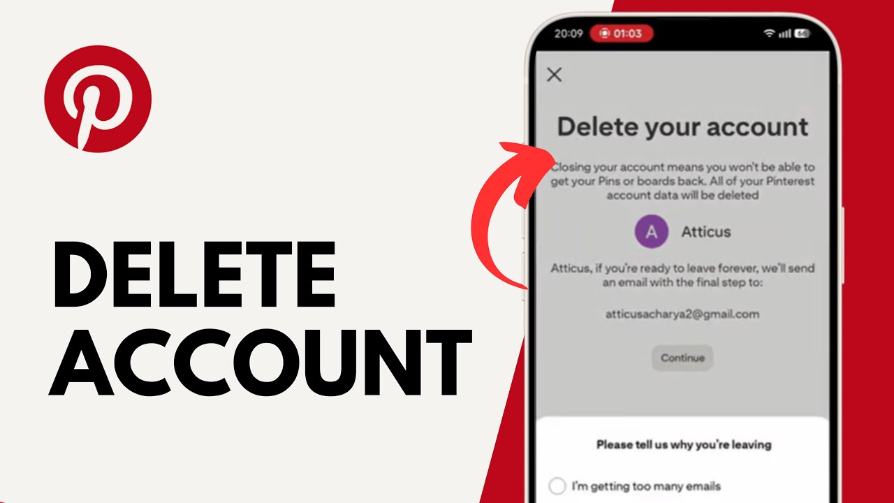 How to Delete Account on Pinterest