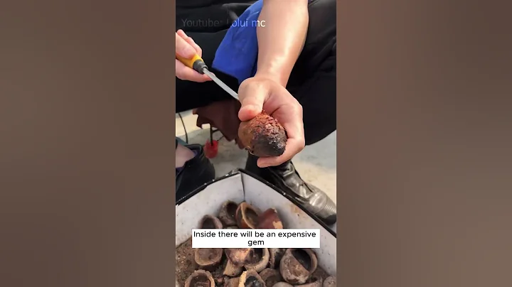 Fruits with gems inside #rock  #crystals  #gemstone  #gems  #shorts