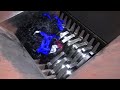 網の破砕　破砕機　ライオンシュレッダーVC