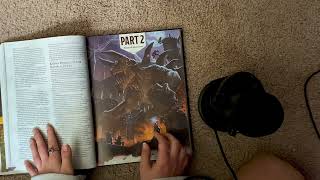Dungeons and Dragons ASMR  whispering and soft spoken page flippingDungeon Master Guide Book