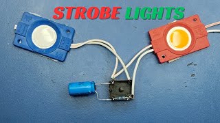 DIY STROBE LIGHTS WITH 12V RELAY