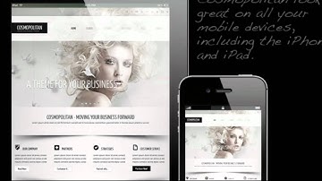 Cosmopolitan - Business WordPress HTML 5 Theme + Download