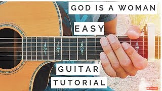 God Is A Woman Ariana Grande Guitar Tutorial // God Is A Woman Guitar // Guitar Lesson #526 chords