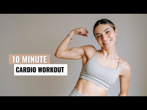 10 MIN BEGINNER CARDIO WORKOUT - No Equipment Workout / Esra Çapar Akyol