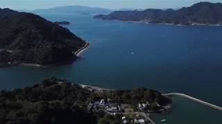 愛媛県《橋が架かればとびしま海道？小大下島》ドローン空撮