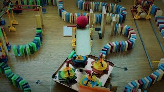 The Giant Multi-Object Domino Chain