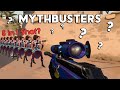 5 kills in one shot? - Mythbusters - Episode 2