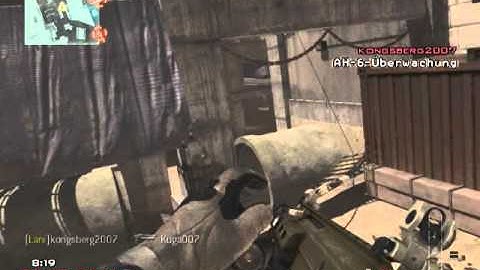 MW3 grenade launcher across the map