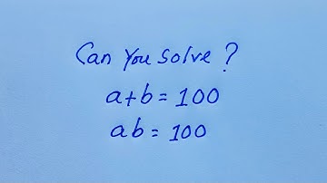 Japanese | Can You Solve? | A Nice Math Olympiad Problem | (a,b)=? |