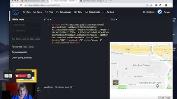 11.1 Embedding a Google Map and YouTube Video