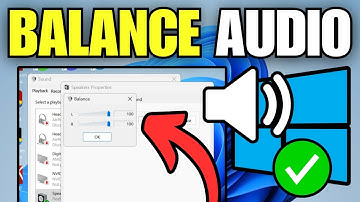 How To Balance Left & Right Audio Channels in Windows 11