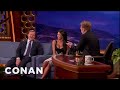 Nicole Scherzinger Busts Conan For Staring At Her Boobs