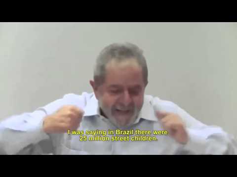 Lula, Former President of Brazil is the man who lies to the world.