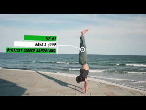 HANDSTAND GAINER TUTORIAL - Shawn Bautista
