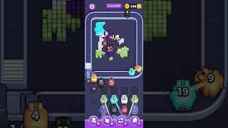 Pixel Flow 344 - Full solution #pixelflow #puzzle #walkthrough  #satisfying #relaxing #gaming 