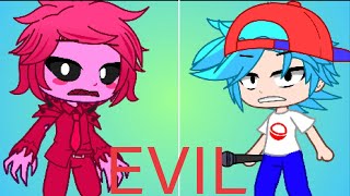 Friday Night Funkin Mod Evil Null Vs Bf Day 2 Pero Es Gacha