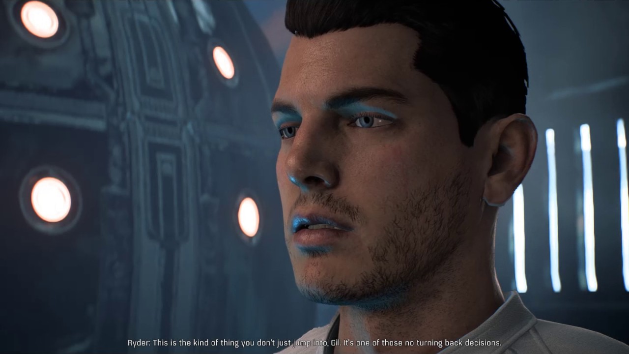 Mass Effect Andromeda Gil wanna Father a baby with male Ryder