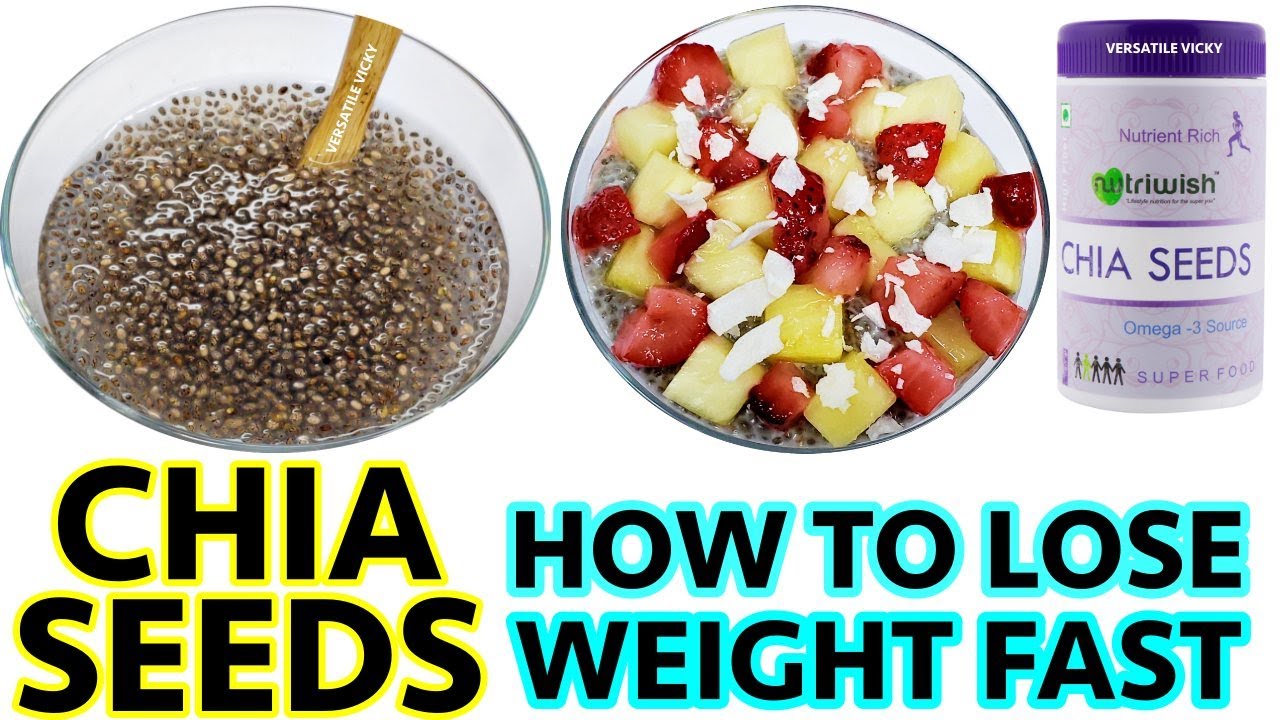 Chia Seeds for Weight Loss Chia Seeds Benefits & Side Effects YouTube