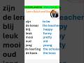 Leer Nederlands - Learn English!