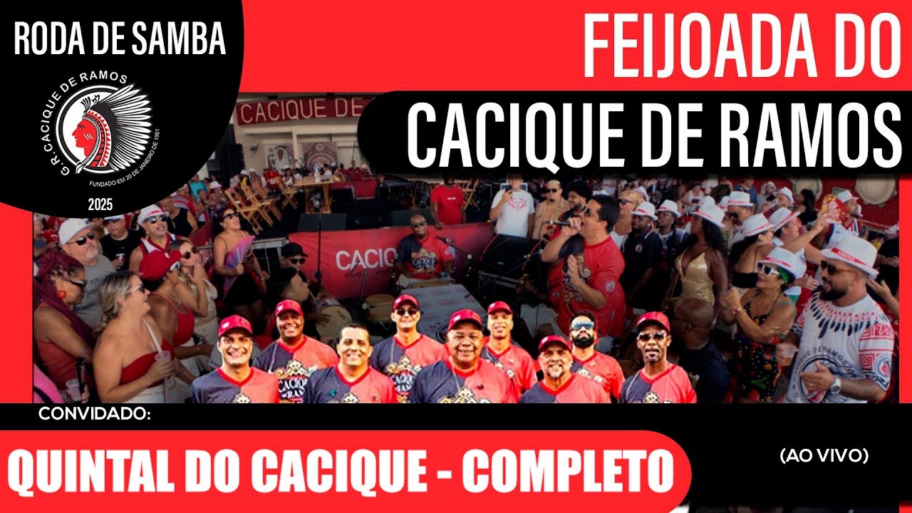 Roda de Samba da Feijoada do Cacique de Ramos | Quintal do Cacique - Completo