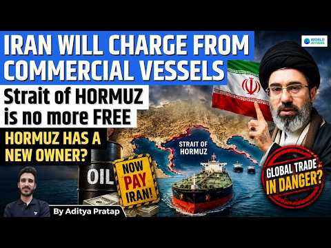 Iran's BIG Hormuz Move! New Fees Could Shake Global Oil Prices | Explained