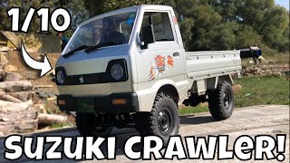 Tiny 1/10 Scale Suzuki Carry Crawler! The WPL you all wanted, the