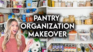 PANTRY ORGANIZATION  HOW TO ORGANIZE YOUR PANTRY 