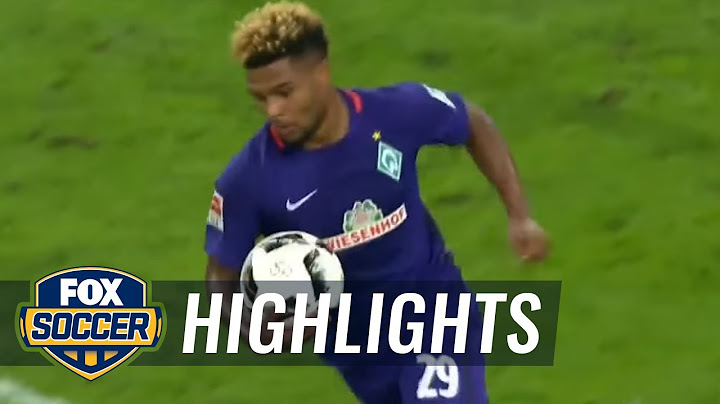 Fantastic Gnabry volley pulls one back for Werder Bremen | 2016-17 Bundesliga Highlights