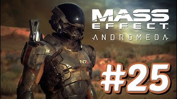 "Mass Effect: Andromeda" Walkthrough (Insanity, Soldier) Part 25: Angaran Resistance Base on Voeld