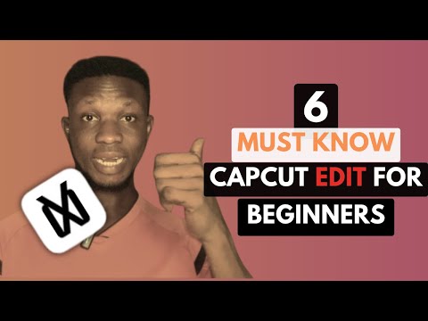Beginners MUST Master These 6 CapCut Edits Now 2025 