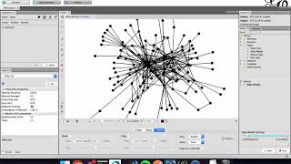 23, Visual analysis with Gephi 2