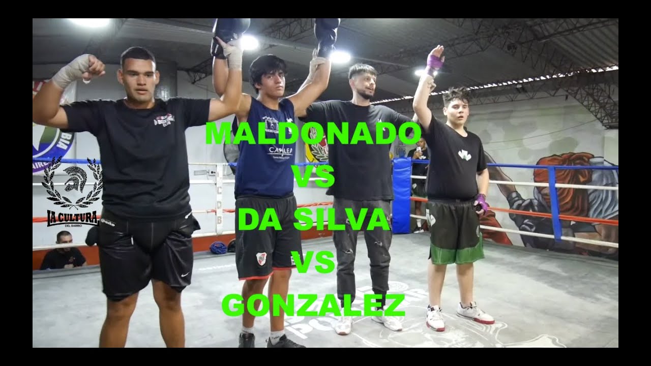 Festival de Boxeo TRIANGULAR: Maldonado VS Da Silva VS Gonzalez