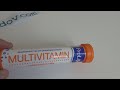 ProLife Multivitamin Effervescent Tablets 17 pcs Unboxing and Test