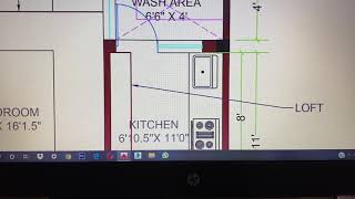 18x50  house plan with 3d elevation