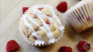 Lemon Raspberry Muffins Recipe | Home Baking | The Sweetest Journey