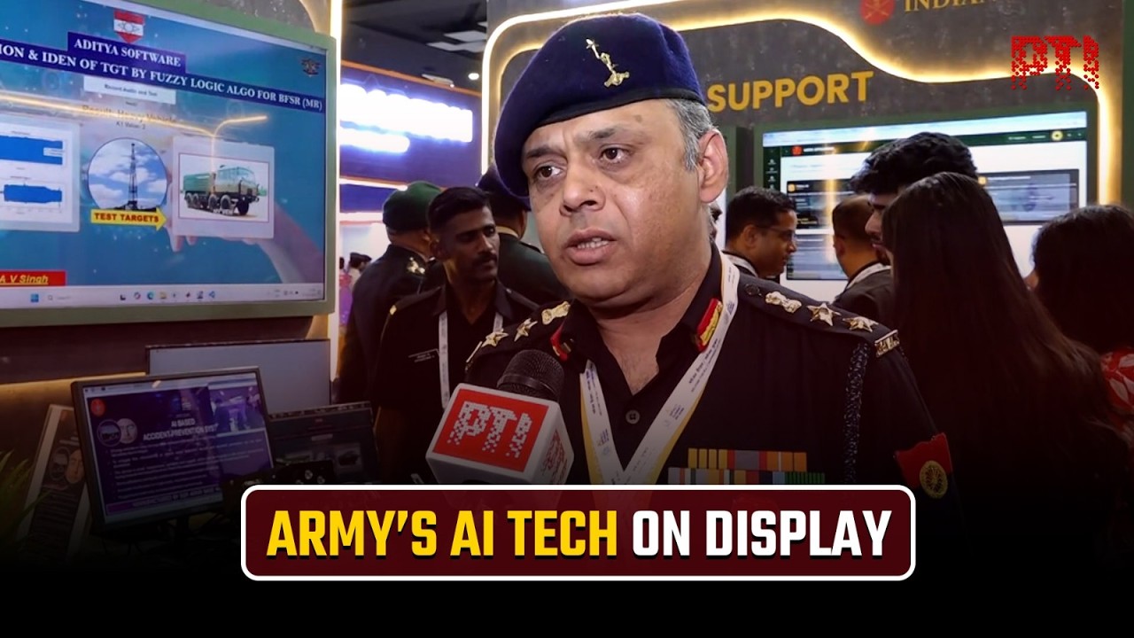 AI Impact Summit 2026: Indian Army showcases AI systems for safety and surveillance