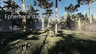 Bio-Gliders: Ephemeral data collectors