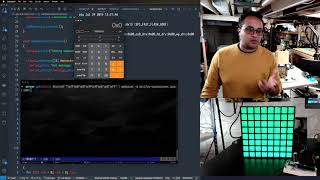 Websocket Messaging To Led Matrix
