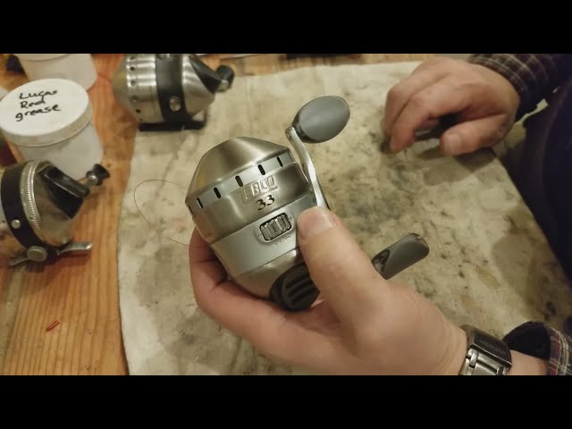 Awesome Reel Feature! Changeable Spool on a Zebco 33 PL 