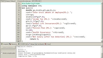 C++ Employee Salary Calculator